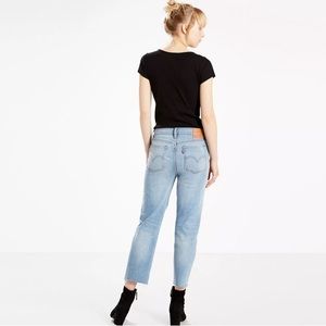 Levi's Premium Wedgie Straight Leg Jean Rough Tide